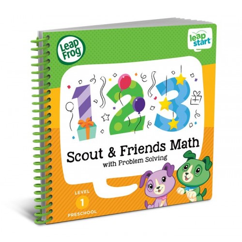 LEAPFROG Leapstart Book - Scout & Friends Math with Problem Solving